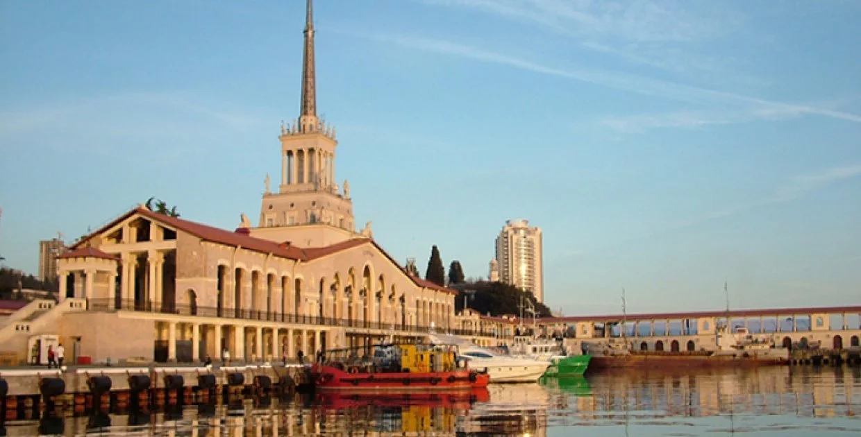 зал Сочинского морского вокзала